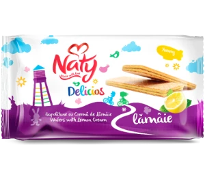 Naty citromos krémmel töltött ostya - Scandic Royal Kft.
