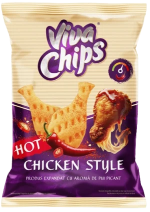 Viva csípős csirkés ízű chips - Scandic Royal Kft.